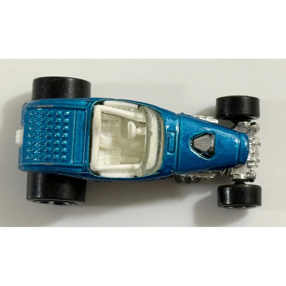 Hot‎ Wheels Deuce Roadster Kids 1:64 Blue Flame Diecast Hot Rod Car 1999